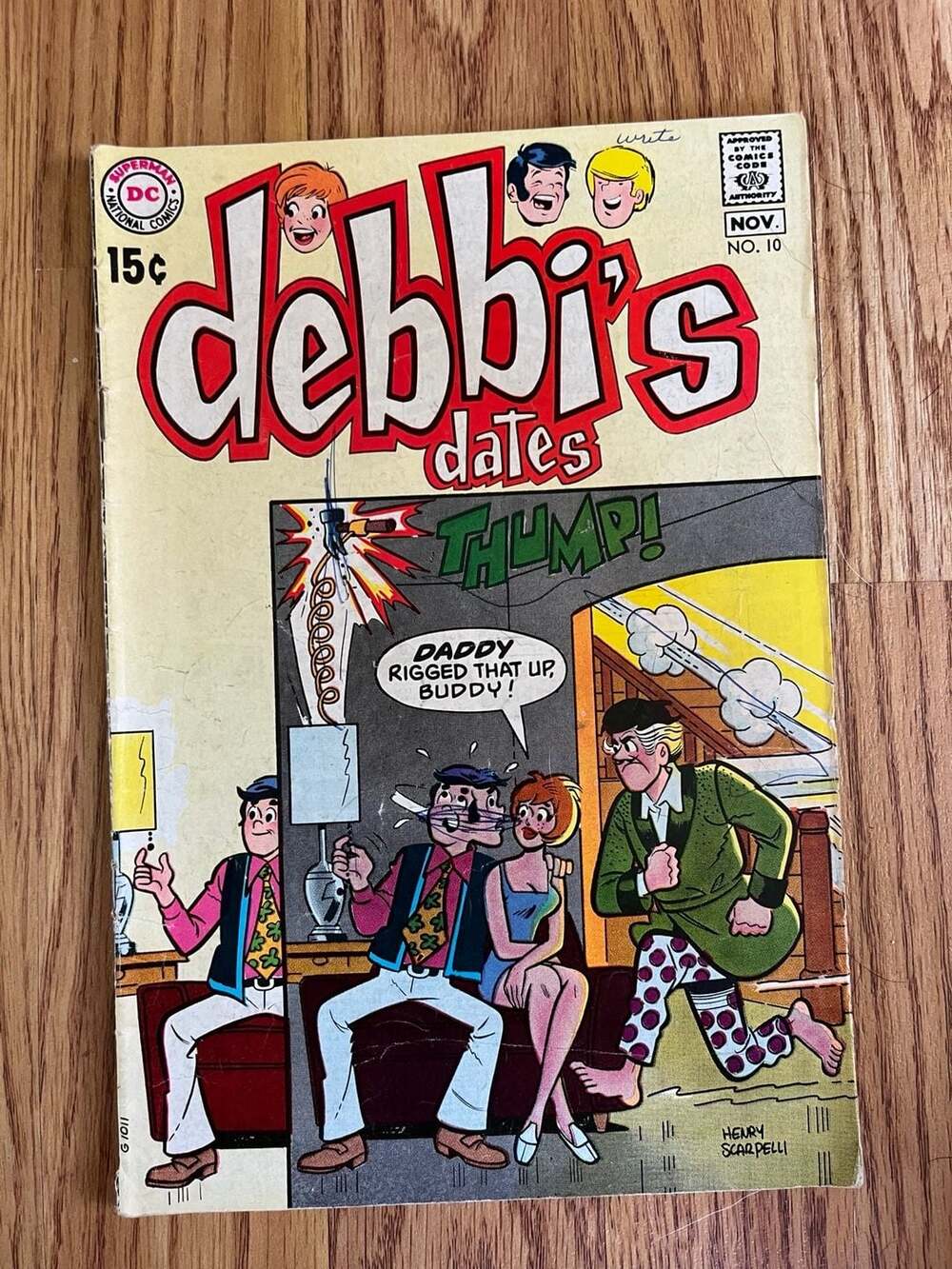Debbi's Dates #10 DC Comic Book (November 1970)